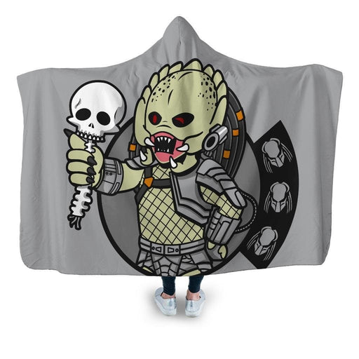 Vault Predator Hooded Blanket - Adult / Premium Sherpa
