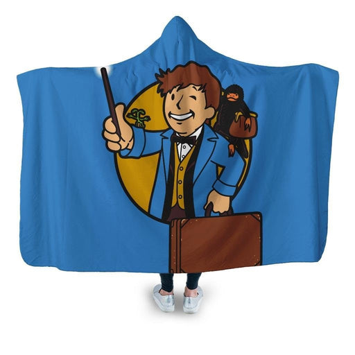Vault Scamander Hooded Blanket - Adult / Premium Sherpa