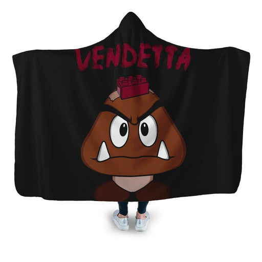 Vendetta Hooded Blanket - Adult / Premium Sherpa