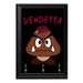 Vendetta Key Hanging Plaque - 8 x 6 / Yes