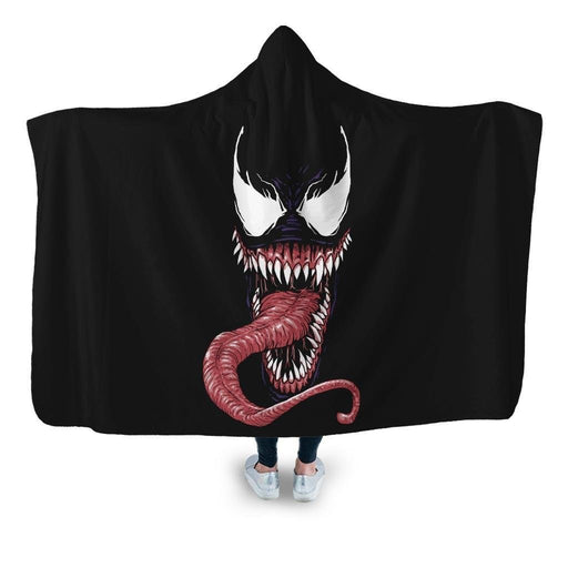 Venom Mask 2 Hooded Blanket - Adult / Premium Sherpa