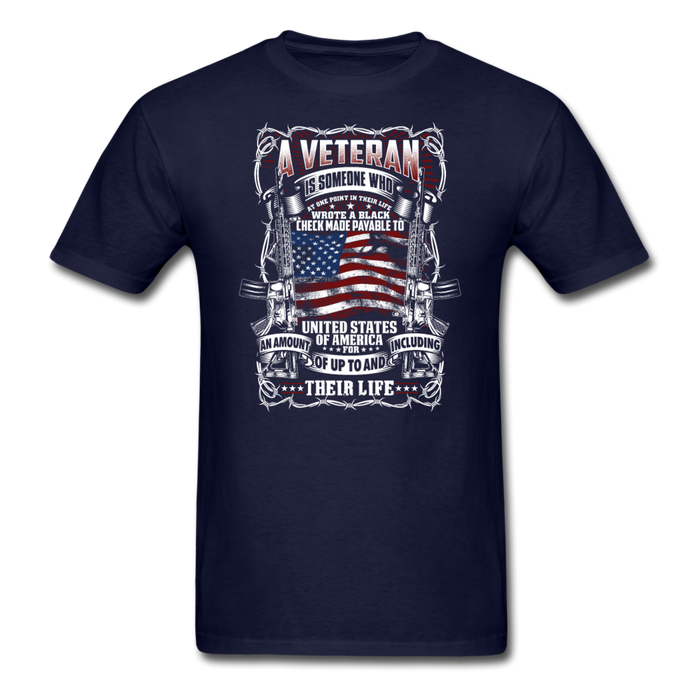 Veteran Unisex Classic T-Shirt - navy / S