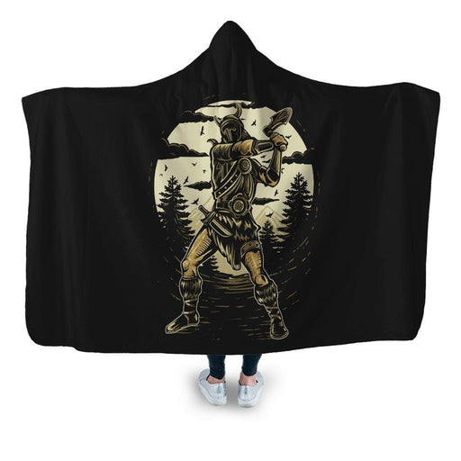Viking Hooded Blanket - Adult / Premium Sherpa