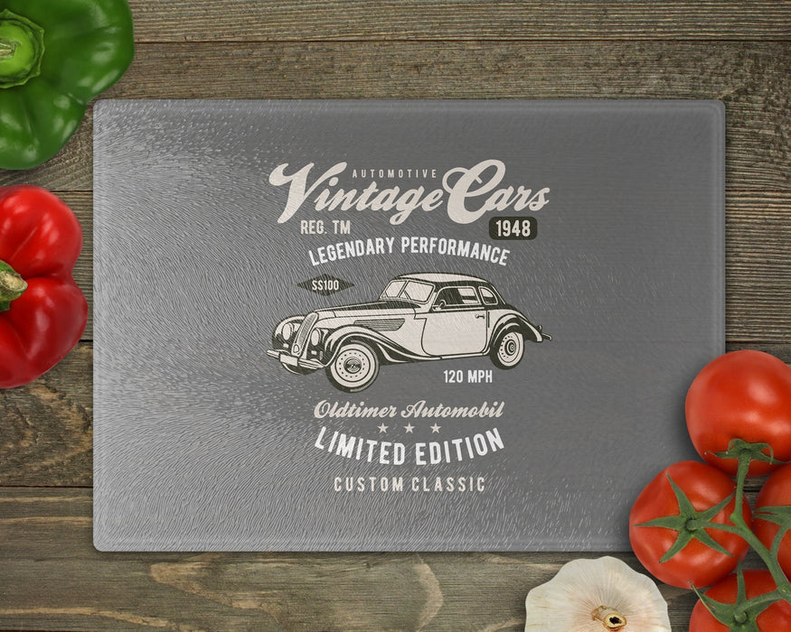 Vintage Cars Cutting Board