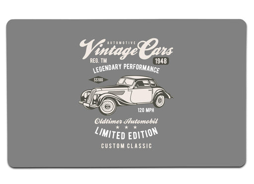 Vintage Cars Large Mouse Pad