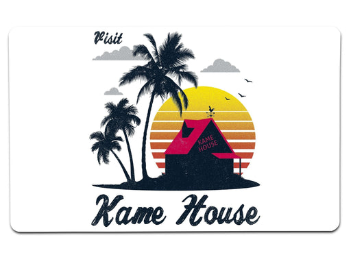 Visit Kame House Large Mouse Pad