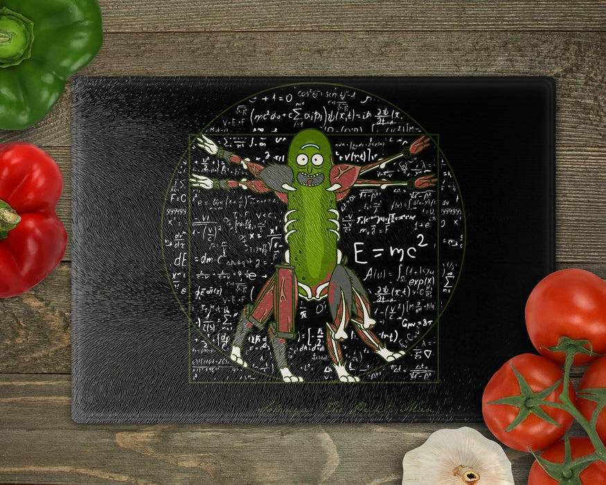 Vitruvian Pickle Cutting Board