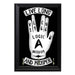 Vulcan Hand Key Hanging Wall Plaque - 8 x 6 / Yes