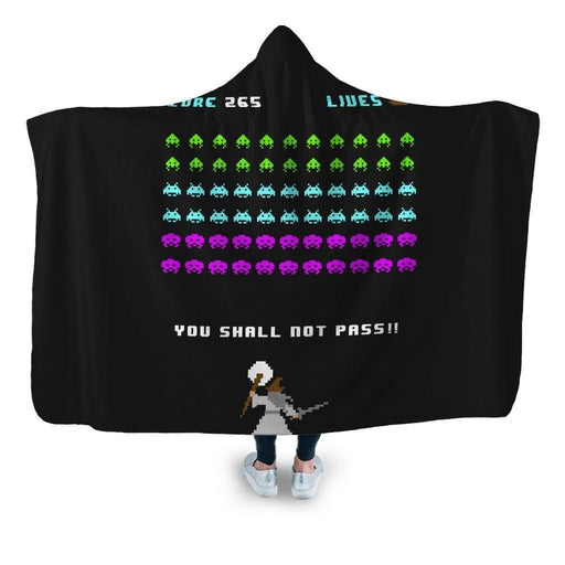 W R O N G E A L M Hooded Blanket - Adult / Premium Sherpa