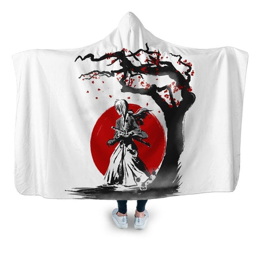 Wandering Samurai Hooded Blanket - Adult / Premium Sherpa