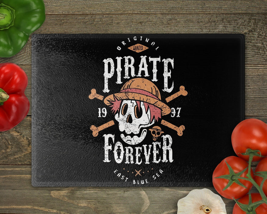 Wanted Pirate Forever Cutting Board