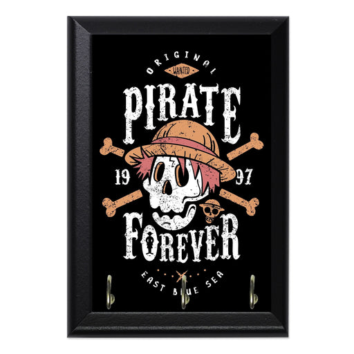 Wanted Pirate Forever Key Hanging Wall Plaque - 8 x 6 / Yes