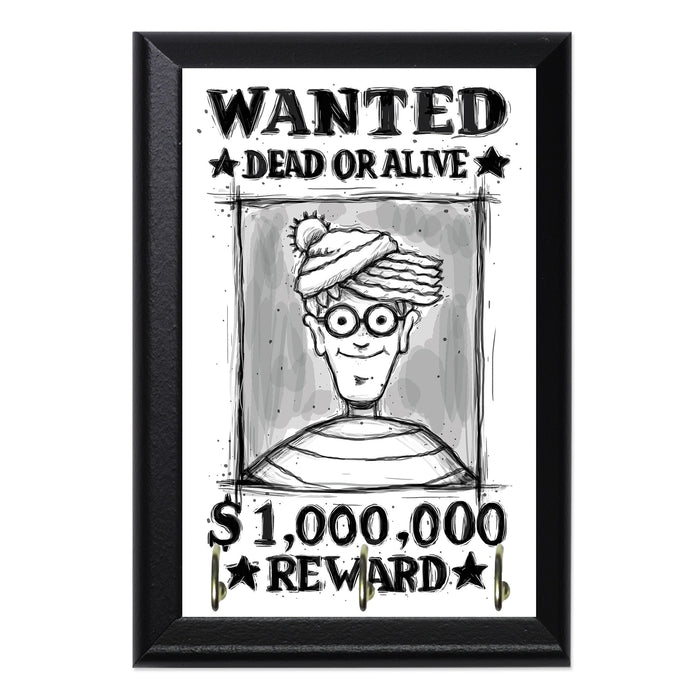 Wanted Waldo Key Hanging Plaque - 8 x 6 / Yes