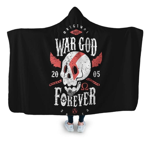 War God Forever Hooded Blanket - Adult / Premium Sherpa