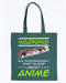 Warning May Spontaneously Start Talking About Anime Tote - Forest / M