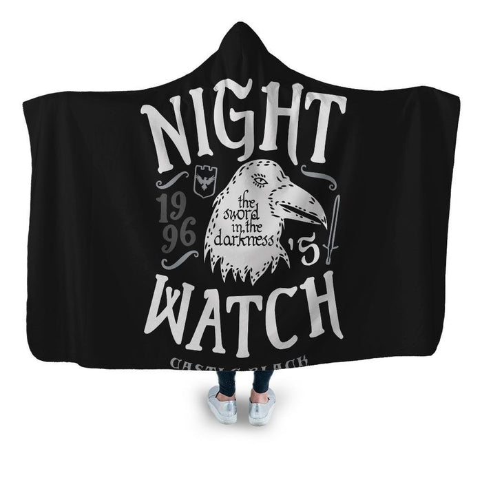 Watchers of the Wall Hooded Blanket - Adult / Premium Sherpa