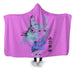 Water Colors Totoro Hooded Blanket - Adult / Premium Sherpa