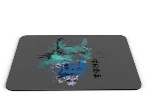 Water Colors Totoro Mouse Pad