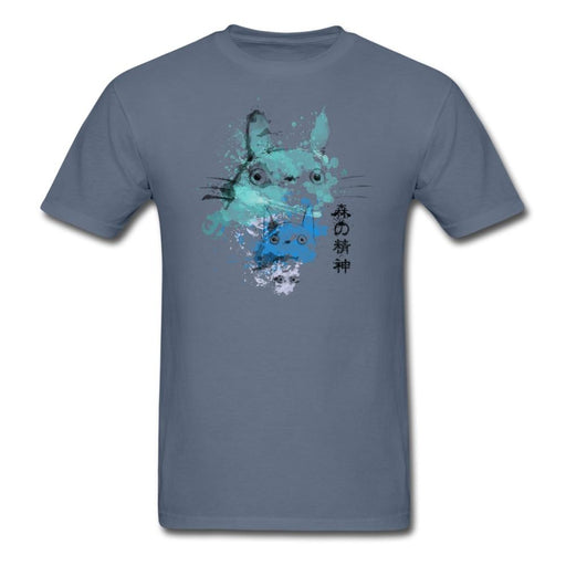 Water Colors Totoro Unisex Classic T-Shirt - denim / S