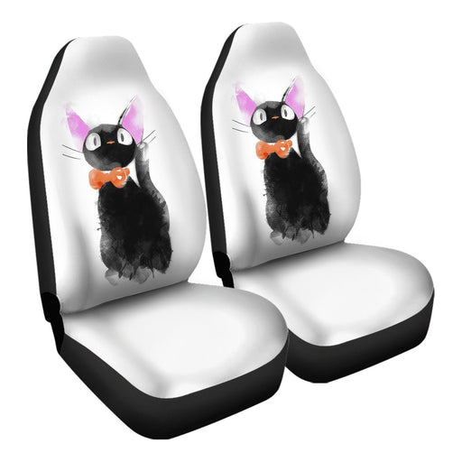 Watercolor Cat Car Seat Covers - One size
