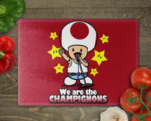 We Are The Champignons Cutting Board