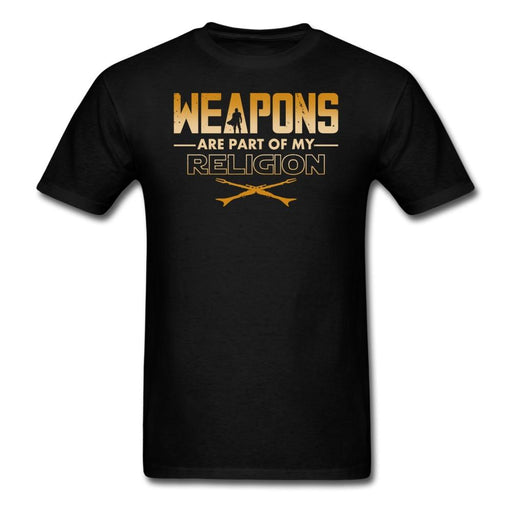 Weapons are Part of My Religion Unisex Classic T-Shirt - black / S