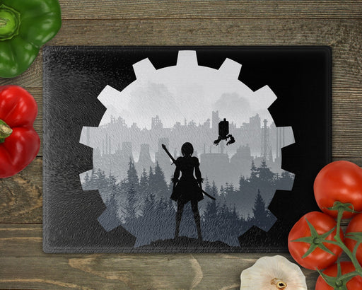 Weight Of The World Cutting Board