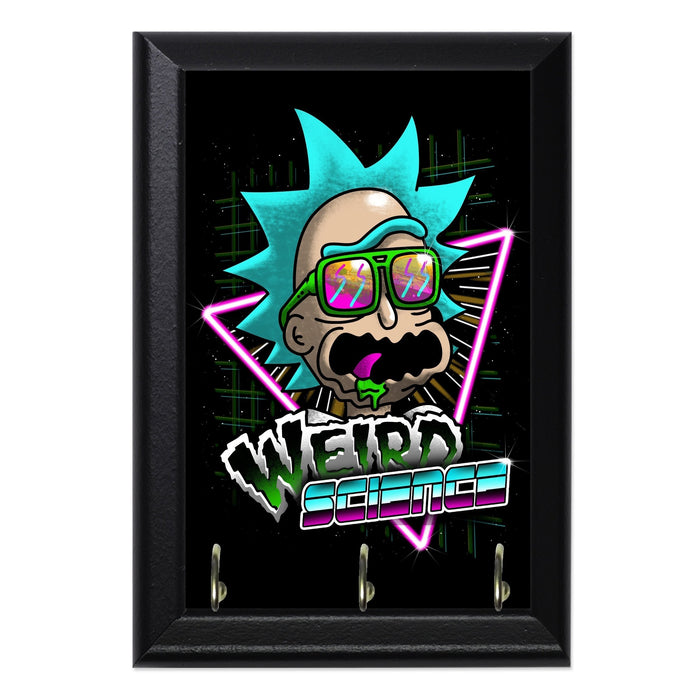 Weird Science Rick Wall Plaque Key Holder - 8 x 6 / Yes