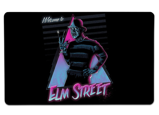 Welcome To Elm Street Large Mouse Pad