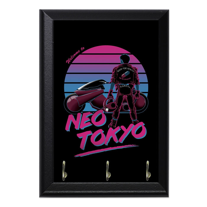 Welcome to Neo Tokyo Key Hanging Plaque - 8 x 6 / Yes