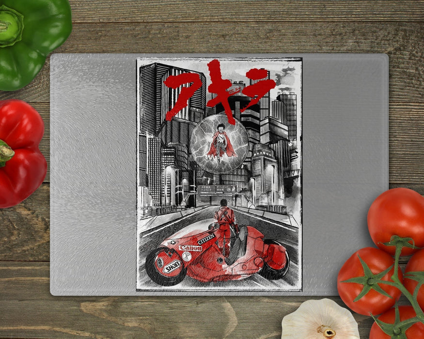 Welcome To Neotokyo Cutting Board