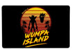 Welcome To Wumpa Island Large Mouse Pad