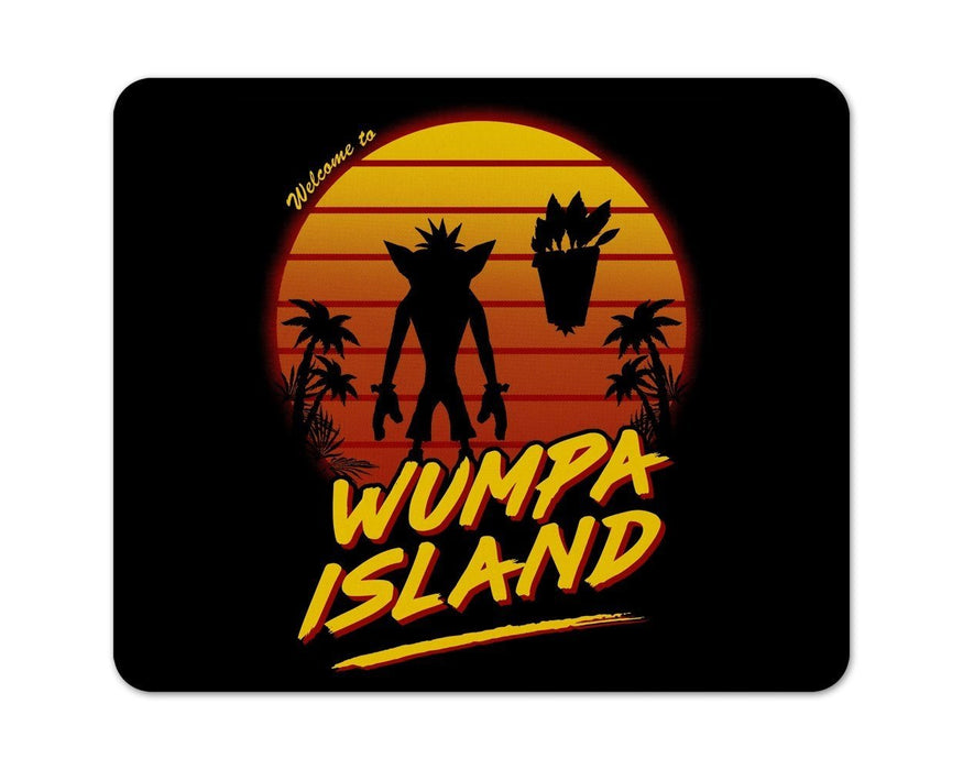 Welcome to Wumpa Island Mouse Pad