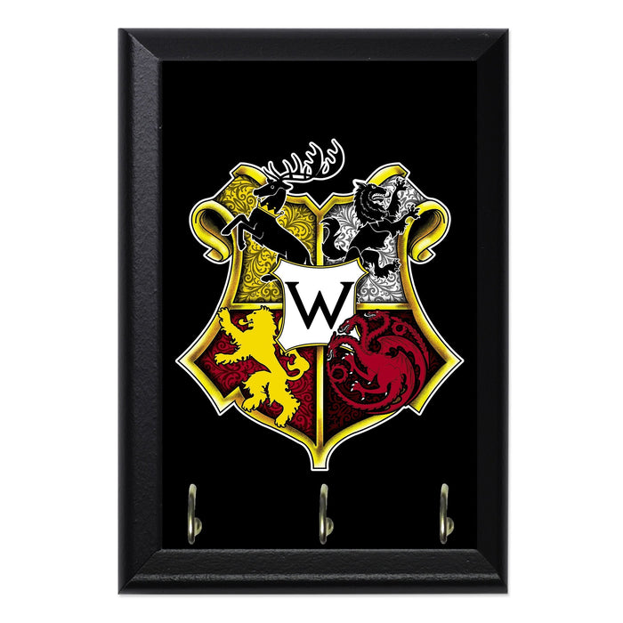 Westeros School V2 Key Hanging Plaque - 8 x 6 / Yes