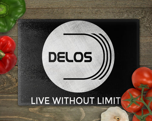 Westworld Delos Live Without Limits Cutting Board