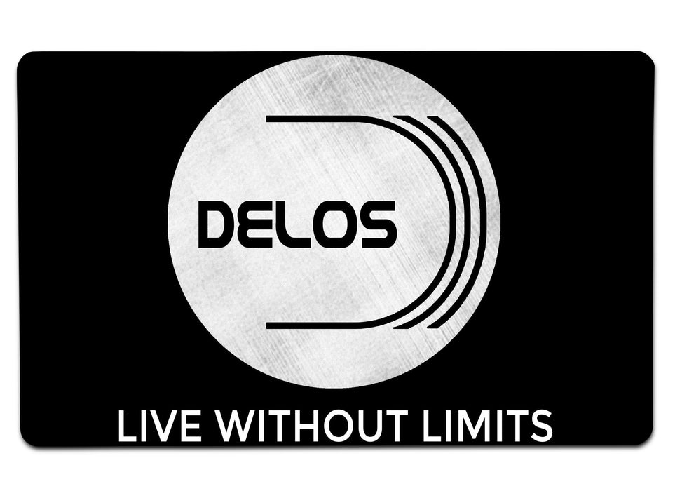 Westworld Delos Live Without Limits Large Mouse Pad
