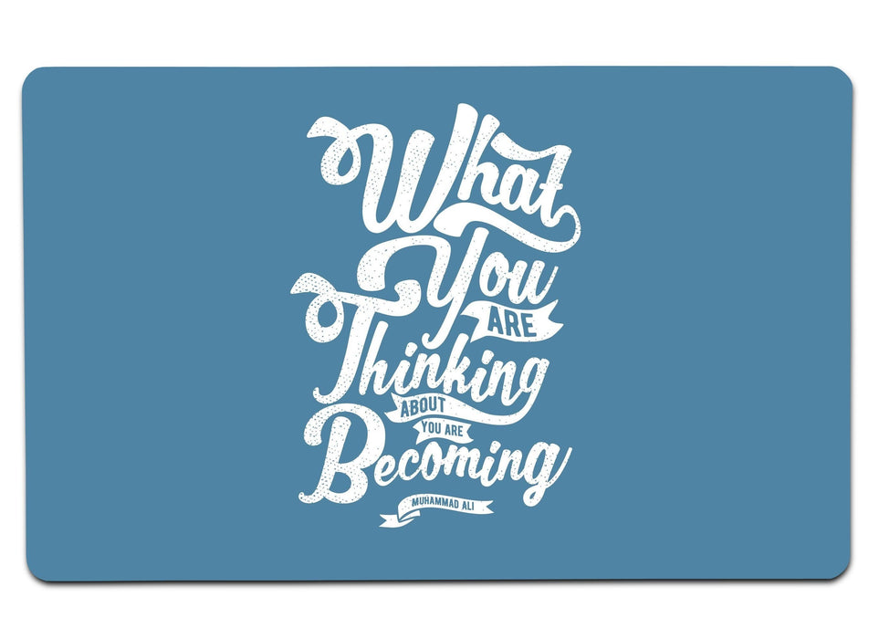What You Are Thinking Large Mouse Pad