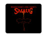 Where Theres Fire Smaug Mouse Pad