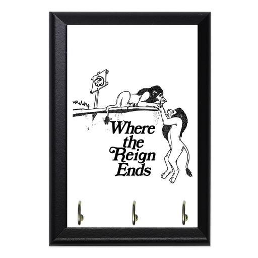 Wherethereignends Key Hanging Plaque - 8 x 6 / Yes