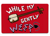 While My Shamisen Gently Weeps Large Mouse Pad