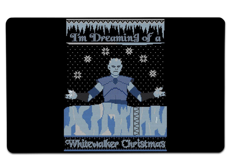 White Walker Xmas. Png Large Mouse Pad