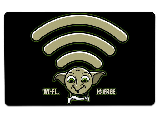 Wifi Is Free Large Mouse Pad