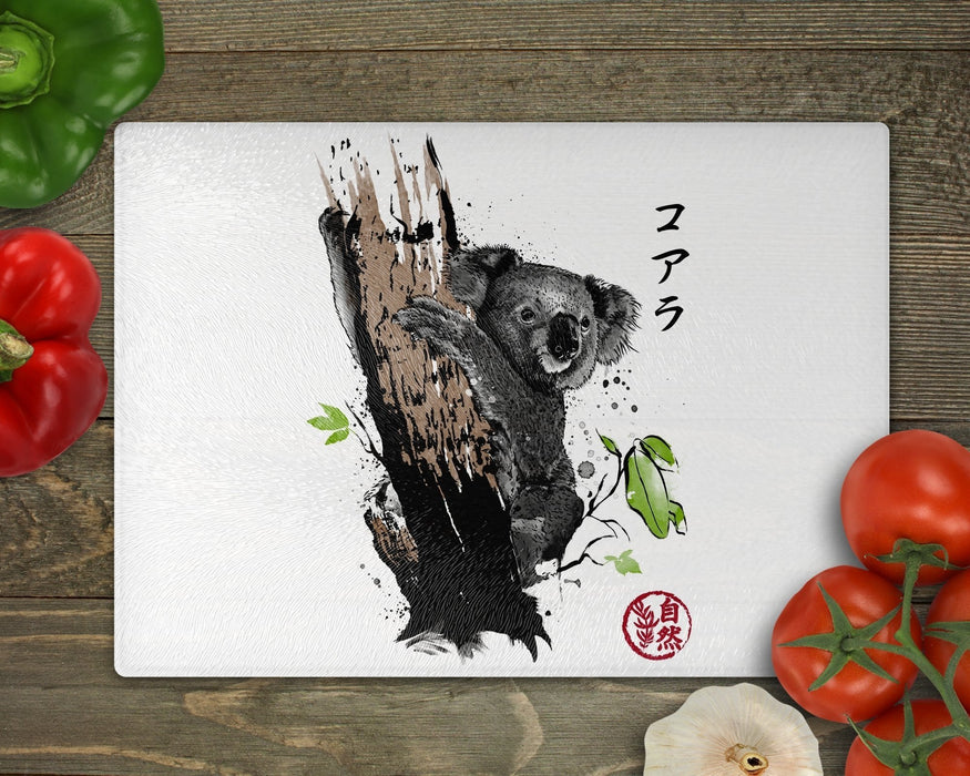 Wild Koala Cutting Board