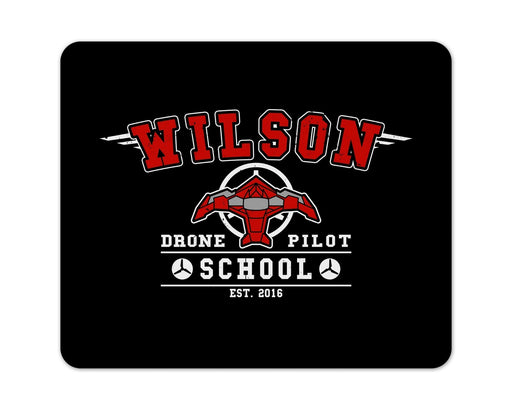 Wilsons Drone Pilot School Mouse Pad
