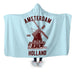 Windmill Hooded Blanket - Adult / Premium Sherpa