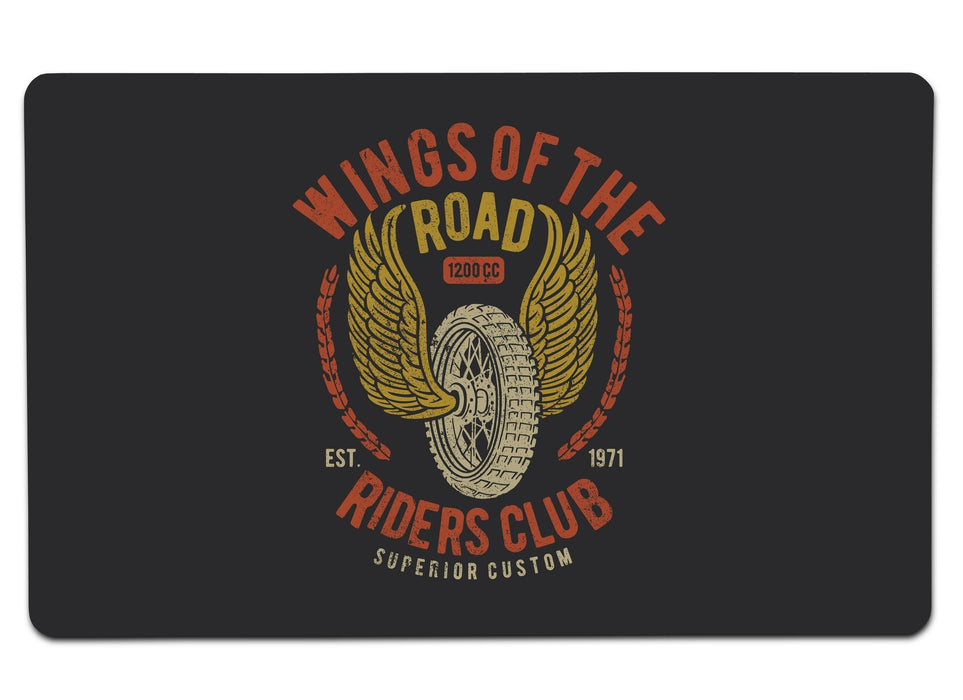 Wings Of The Road Large Mouse Pad
