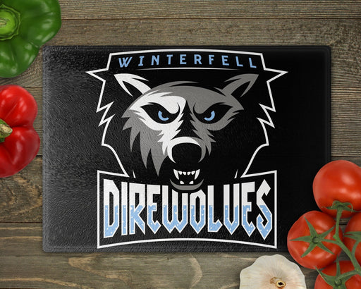 Winterfell Direwolves Cutting Board