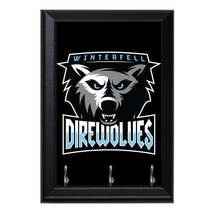 Winterfell Direwolves Wall Plaque Key Holder - 8 x 6 / Yes