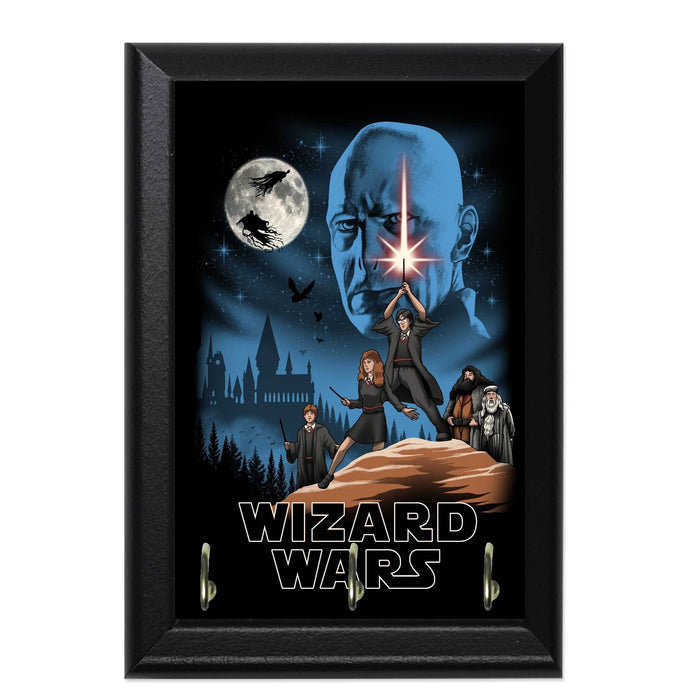 Wizard Wars Decorative Wall Plaque Key Holder Hanger