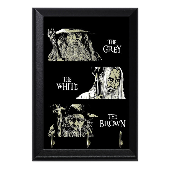 Wizards of Middle Earth Key Hanging Plaque - 8 x 6 / Yes